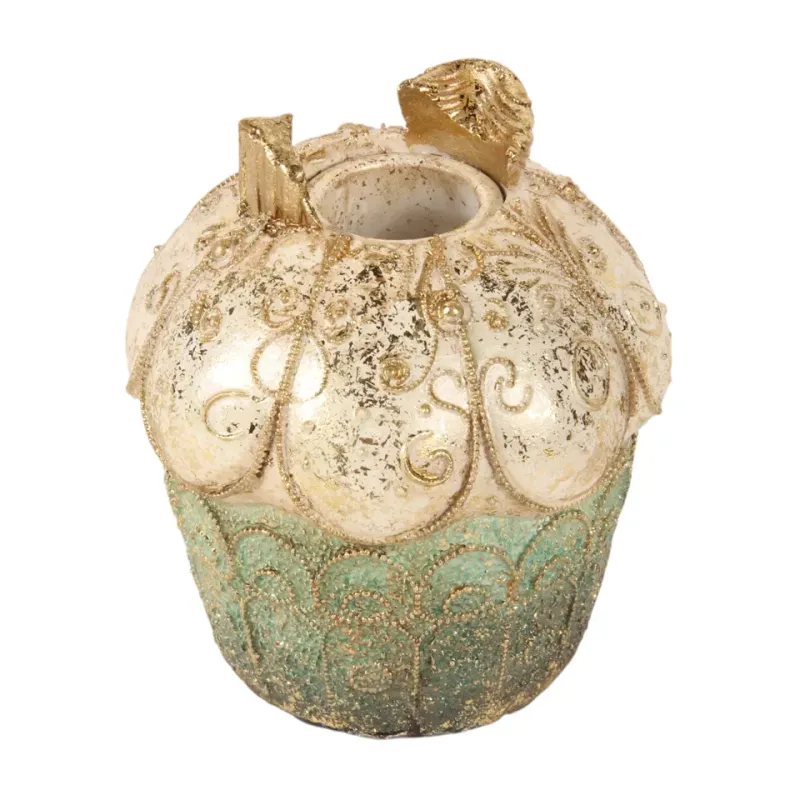 kandelaar cake 9 cm blauw